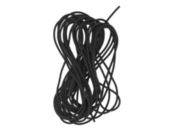 2026rebe-cuerda Elástica De Latex Sólido 2.1mm 5m Para Entrenamiento De Tenis Deportes Al Aire Libre Negro