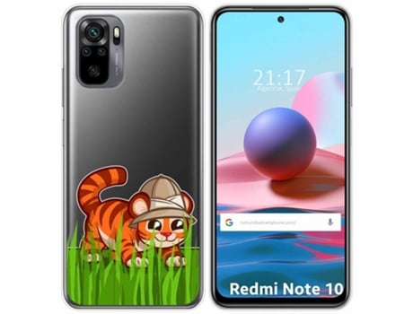 Carcasa Xiaomi Redmi Note 10 / 10S TUMUNDOSMARTPHONE Dibujos Transparente Multicolor