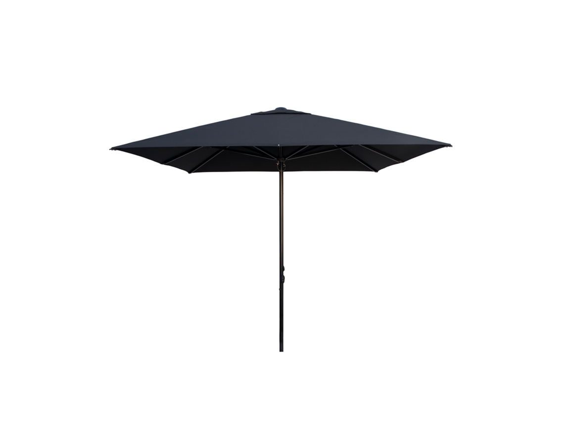 Sombrilla de exterior Sardigna 300x300 negra Garbar