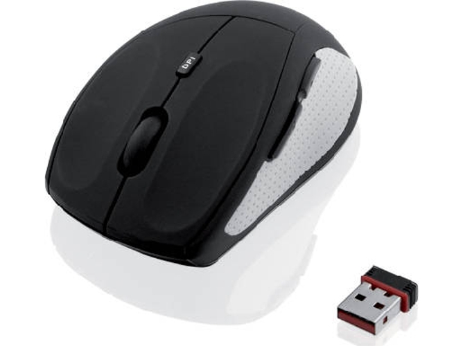 Ratón IBOX IMOS603 (Inalámbrico - Óptico - 1600 dpi - Negro)