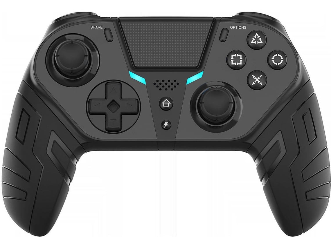 YIZHOOD Gamepad Inalámbrico para Ps4 Controlador Bluetooth con Botón Atrás Programable Compatible con Ps4 / Ps4 Pro / Ps Slimeblack YIZHOOD