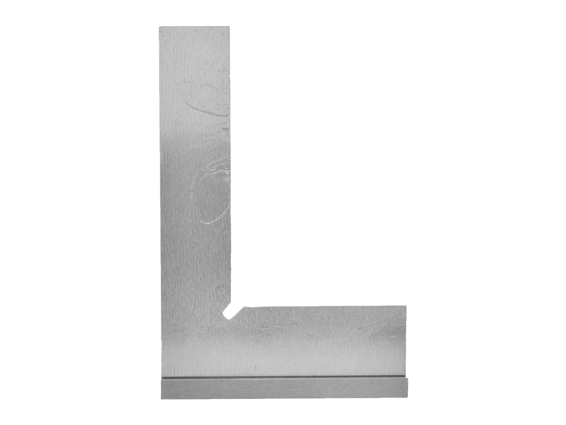 Regla Angular De Ingeniería De 90 Grados Con Asiento, Acero Inoxidable De Alta Precisión, 150 X 100 Mm, Herramienta De Medición Manual.