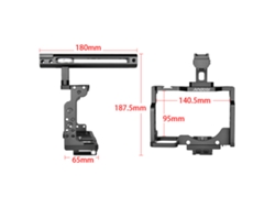 2026yncm-jaula De Cámara Andoer De Aleación De Aluminio Para Nikon Z6 Z7 Con Cold Shoe Para Vídeo