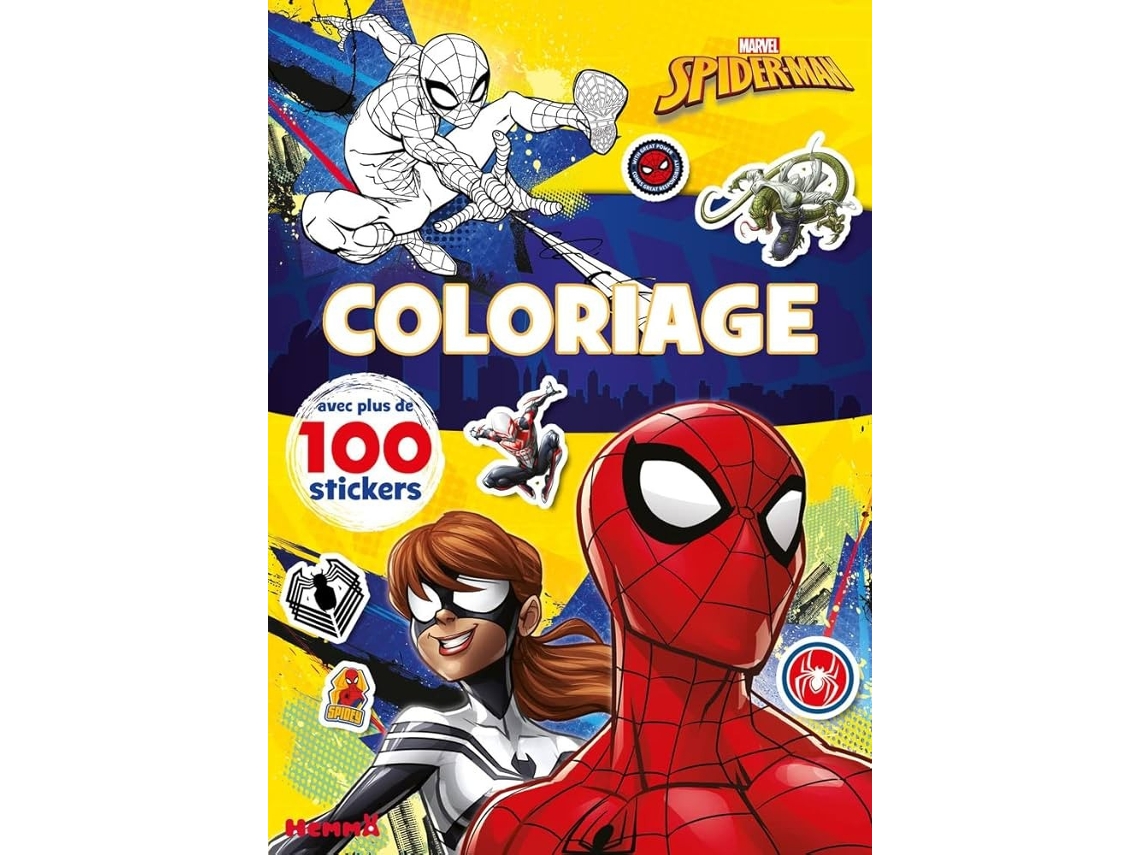Pegatinas de Spider-Man (100 unidades) Ediciones Saldaña, SA