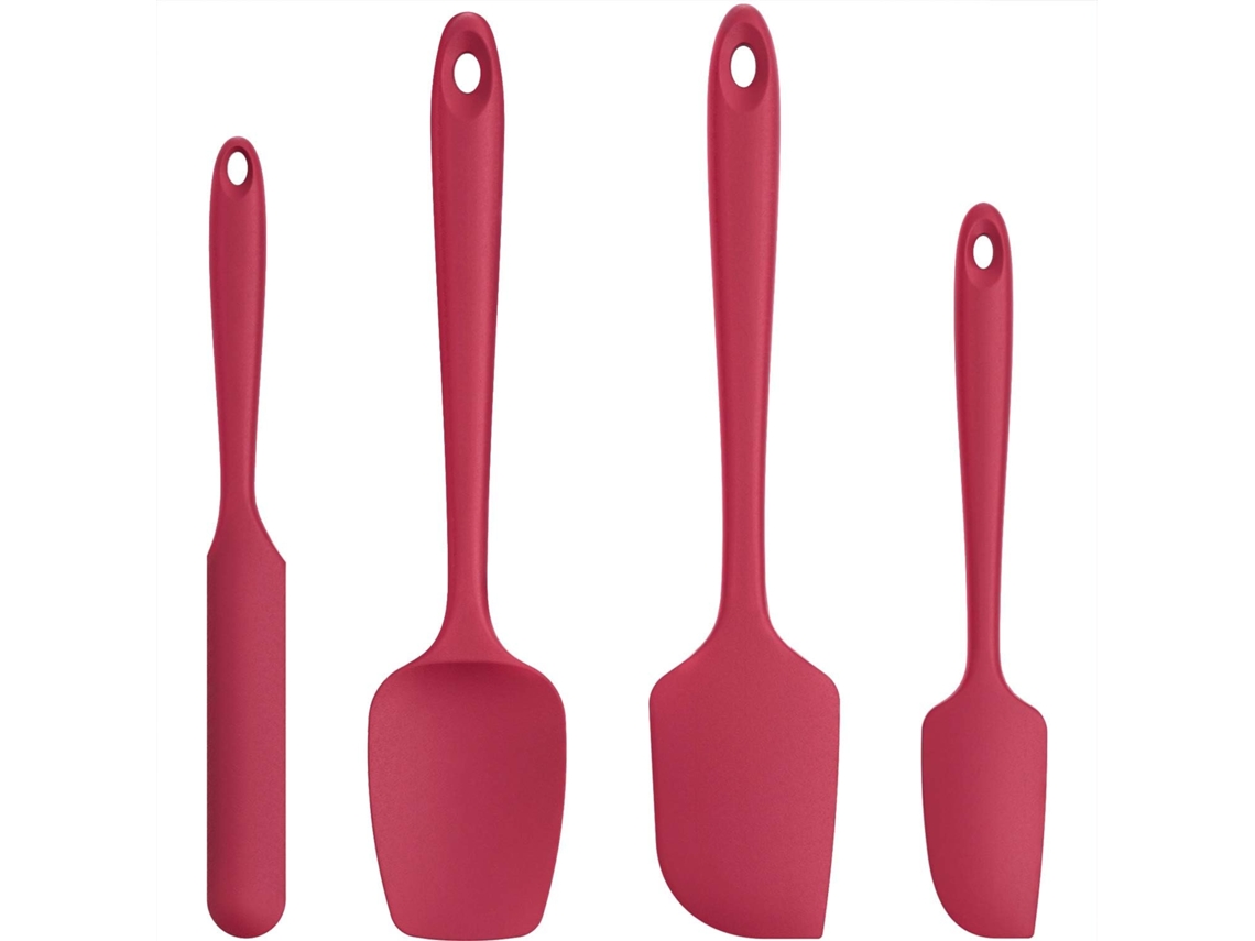 Espátula De Silicio, Conjunto De Espátula, Rojo