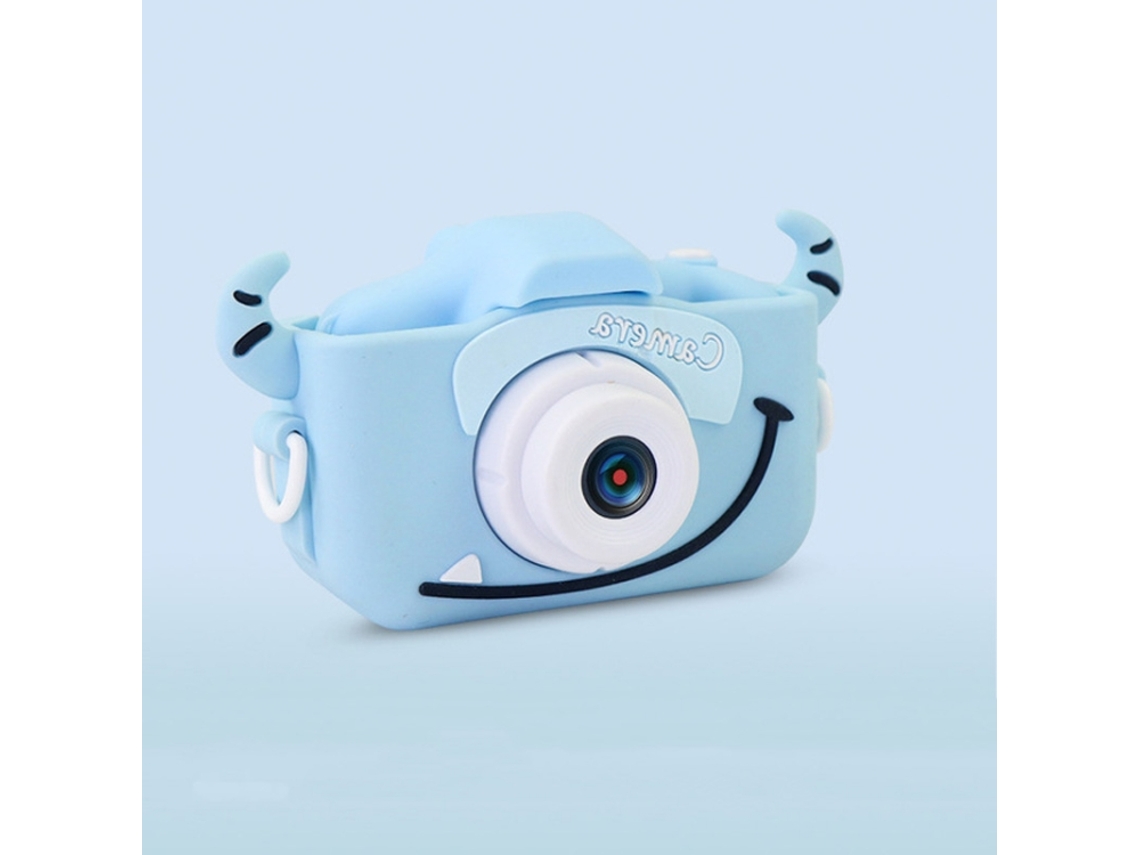 Cámara digital infantil Halinuia con forma de vaca, 2 MP, HD, resistente al agua, lente única.