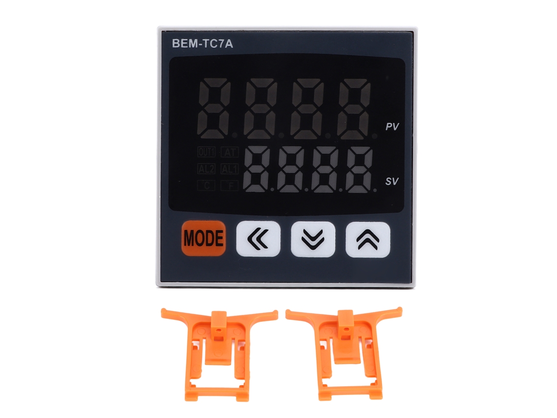 Controlador De Temperatura Pid 72x72mm Con Pantalla Digital Termostato Inteligente Ac 100‑240v