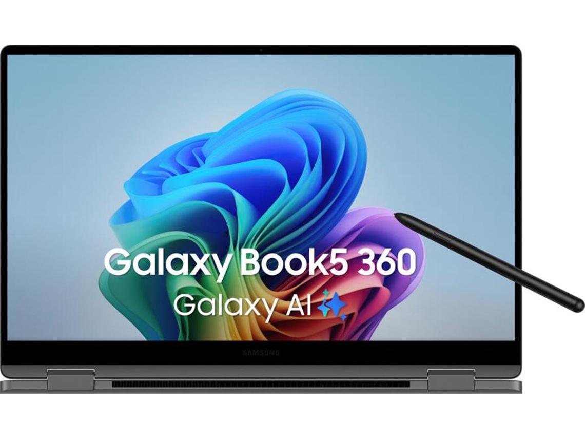 Portátil Samsung Galaxy Book5 360 Intel Core Ultra 7 256v