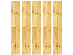 5 Piezas De Tablones De Suelo De Pvc Autoadhesivos Y Desmontables