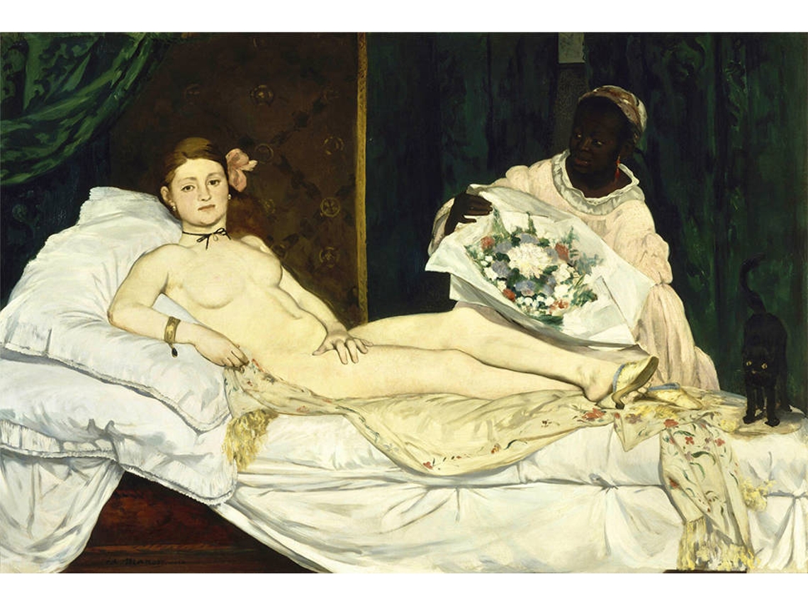 Cuadro LEGENDARTE Olimpia - Édouard Manet  (60x90 cm)