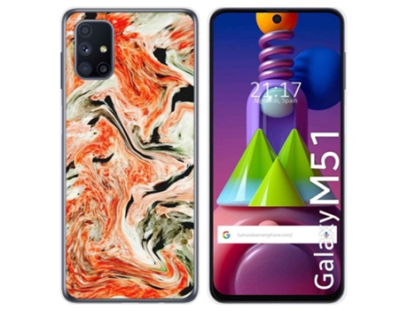 Carcasa Samsung Galaxy M51 TUMUNDOSMARTPHONE Dibujos Multicolor