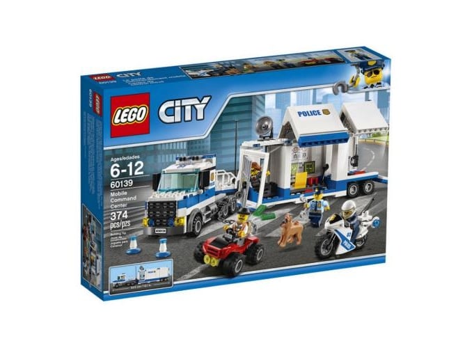 LEGO City: Centro de mando móvil - 60139 (Edad Mínima: 6 - 374 Piezas)