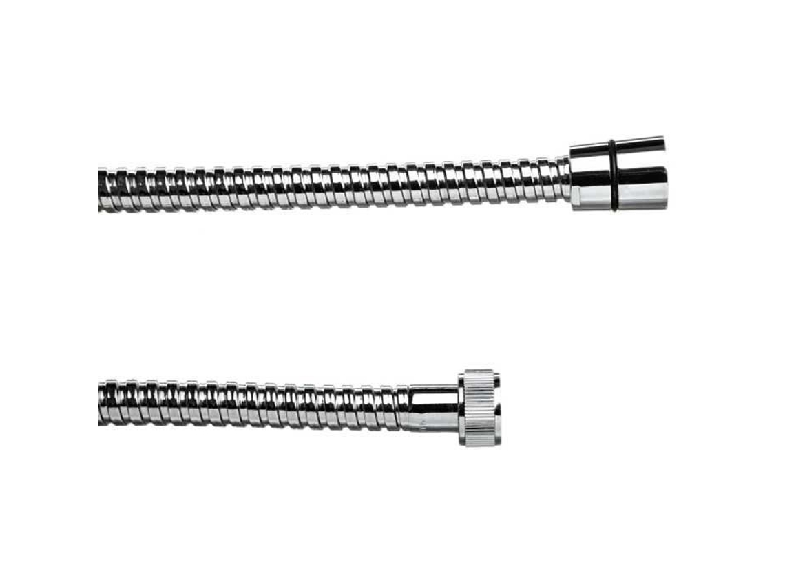 Mangueira de Chuveiro Metal 0.7M Dual Flex Prateadotatay