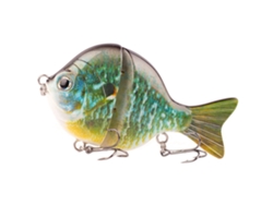 Señuelo De Pesca De Plástico Duro Tipo Minnow De 9 Cm Y 34,5 G, Sumergible, Para Lubina Y Lucio, Con Anzuelo De Acero Al Carbono.