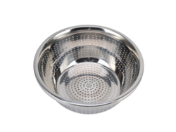 Cesta Multifuncional De Acero Inoxidable 304 Para Lavar Verduras, Color Plata, 28 Cm, Para Cocina.