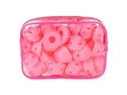Juego De Rulos Para El Cabello Sin Calor Con Silicona Autoblocante.