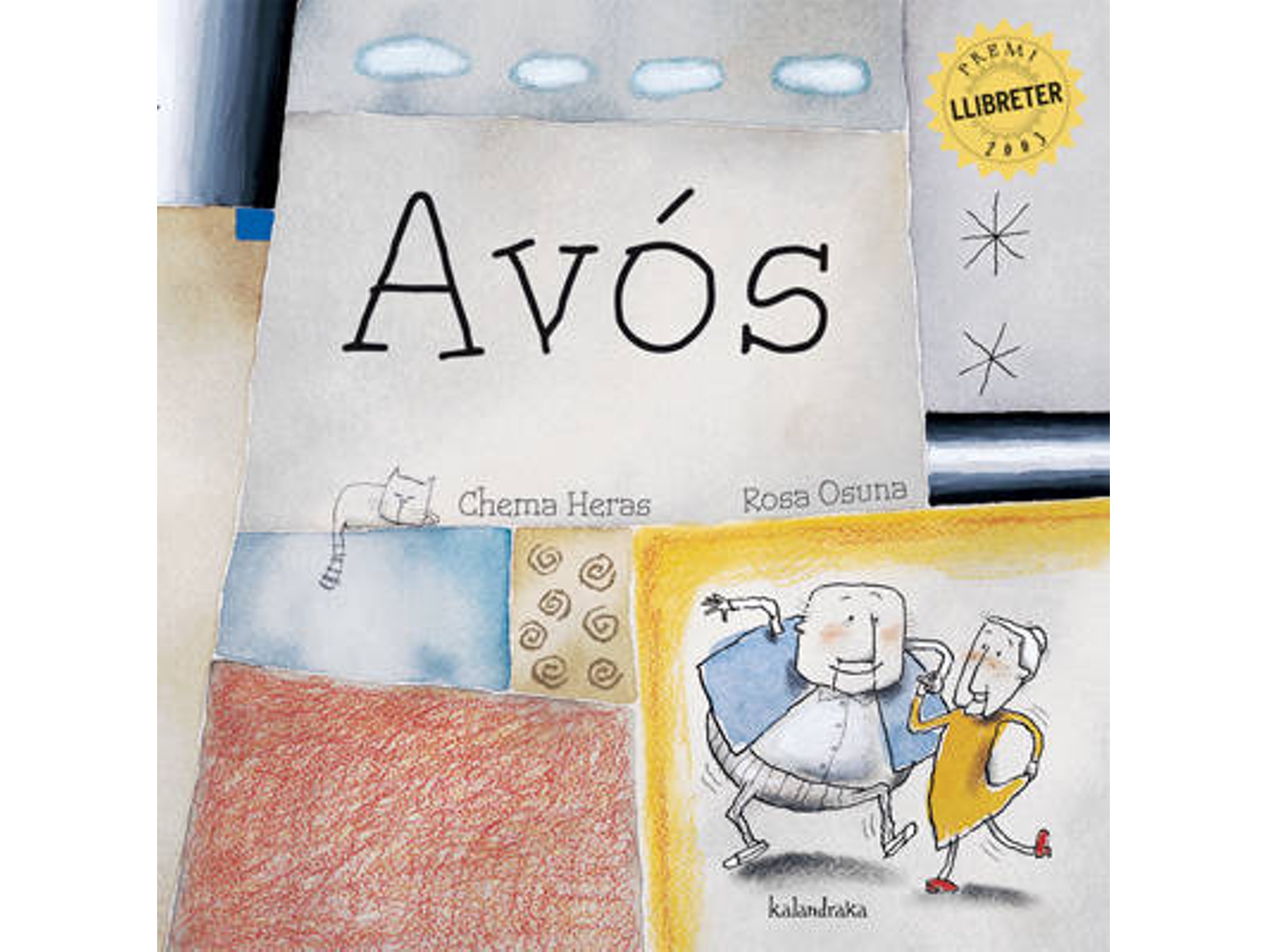 Libro Avós de Chema Heras Varela (Galego)