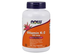 NOW FOODS Vitamina K-2 100 Mcg 250 Cápsulas Vegetales