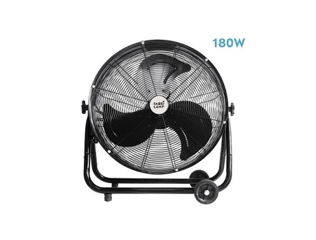 Ventilador Industrial Poniente 180W Negro 3 Velocidades FABRILAMP