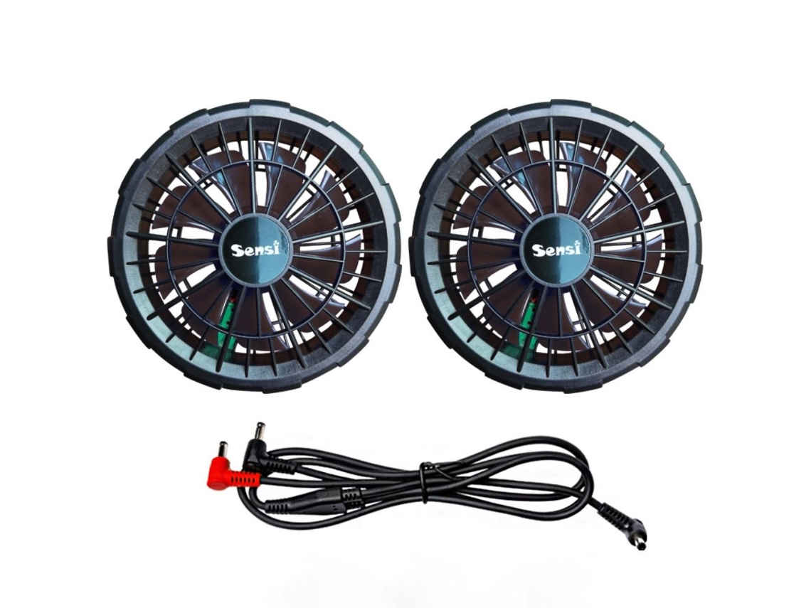 2026-ventilador De Enfriamiento Para Ropa De Verano 12v Abanico Para Chaquetas Trabajadores De Construcción