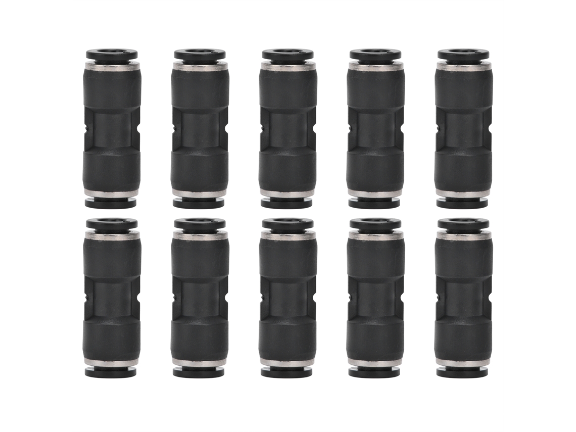 10 Peças Conectores Neumáticos Retos Push-in Fácil Acessórios Compressor De Ar 16mm
