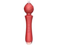 Vibrador De Masaje De Choque Fuerte De Succin De 20 Frecuencias Para Mujeres (rojo) Yizhood