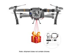 Dispositivo De Lançamento De Carga Para Drone Dji Mavic Pro Com Sistema De Montagem E Controle Remoto