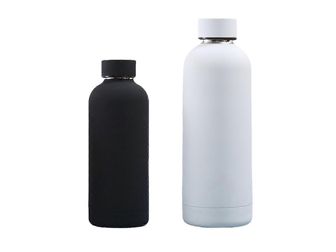 Paquete Con 2 Botellas De Agua De Acero Inoxidable Botella Térmica Botella Deportiva De Metal Rosewell