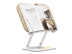 Estantería Ajustable Y Plegable Con Base Giratoria De 360 ​​Grados. NICECEE