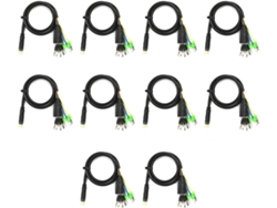 Extensores de cuerda para bicicleta eléctrica de 60 cm, conector de 9 pines, SFUSHOS