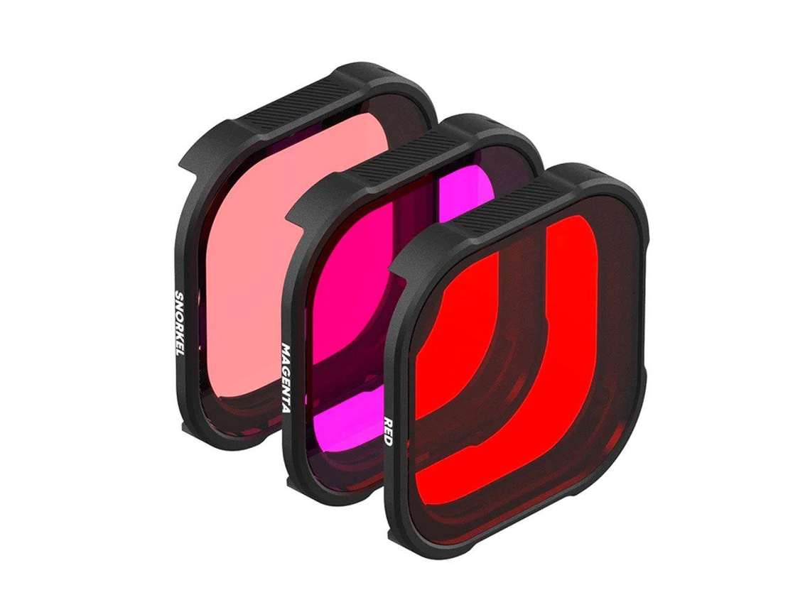 Paquete de 3 filtros Polarpro Divemaster para Gopro 9