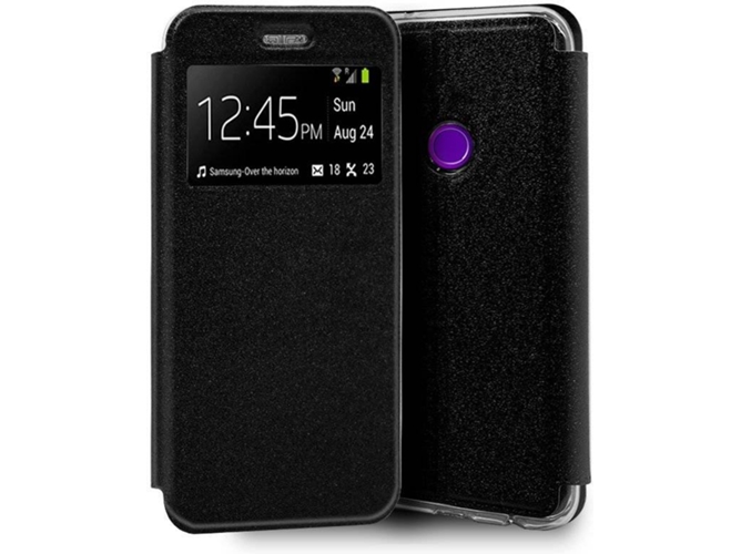 Funda Realme 5 Pro COOL Flip Negro