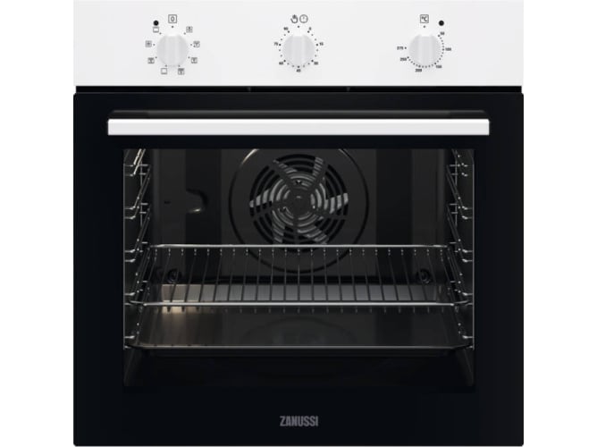 Horno ZANUSSI ZOHNF1W1 (72 L - 59.4 cm - Hidrolítico - Blanco)