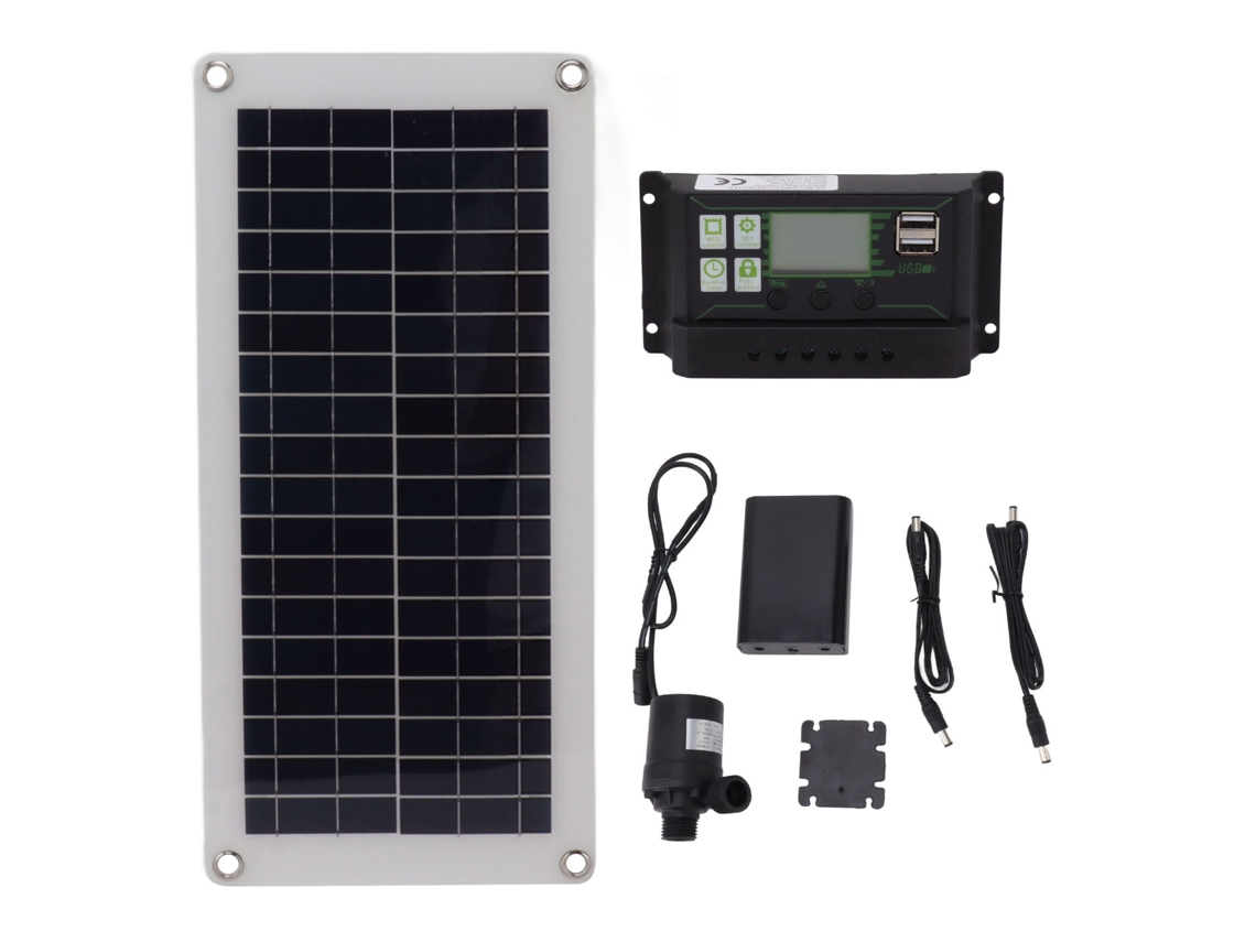 Kit de panel solar (carga solar, controlador de 100 A)