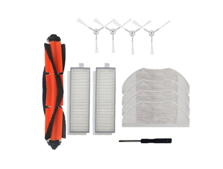 Escova principal escova lateral filtro mop conjunto de pano para xiaomi mijia g1 mjstg1