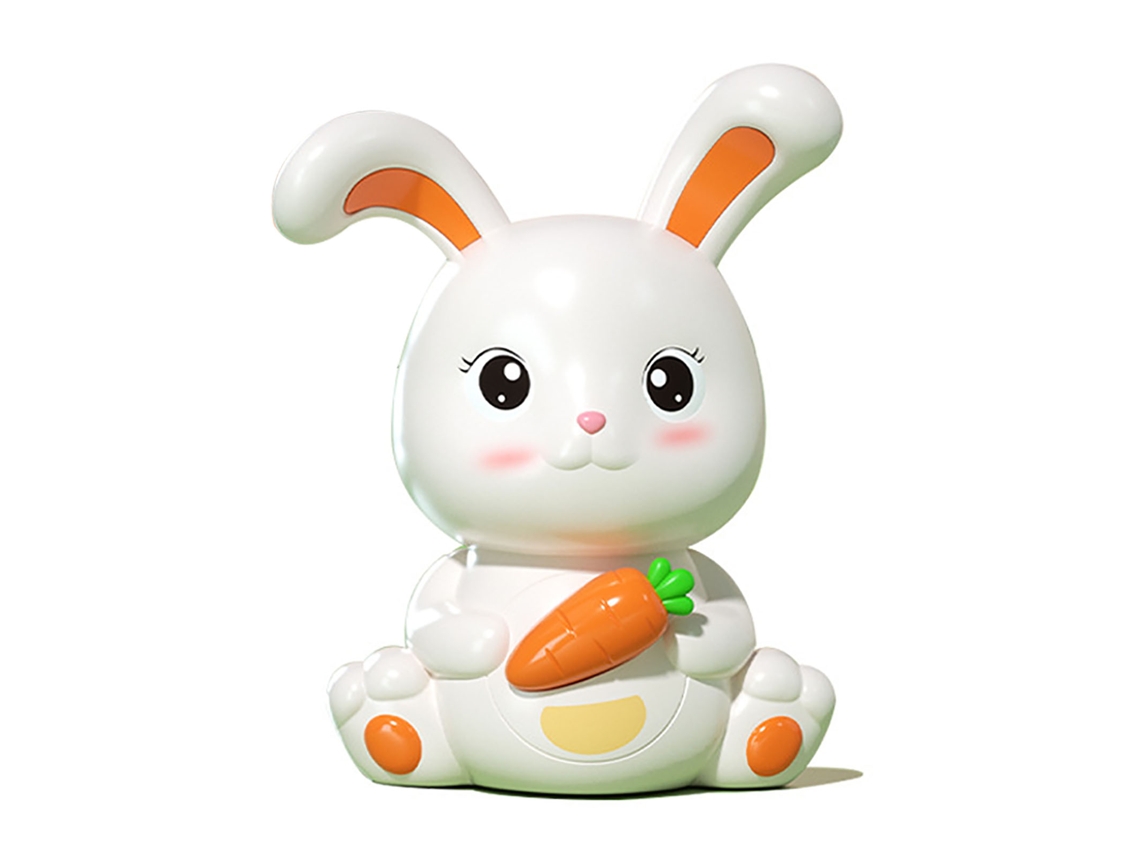 Bonita hucha de plástico con forma de conejo - Regalo para niños