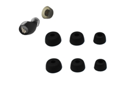 Tapones De Oídos De Silicona Para Jabra Elite 75t/ 65t/ Active/sport Evolve, S/m/l Negro