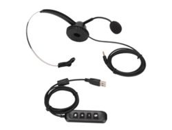 Auriculares Para Centro De Llamadas, Uso Monoauricular, Dedicados Al Servicio Al Cliente, Ajustables De 4 Pines 3.5mm