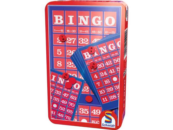 Juego de Bingo SCHMIDT SPIELE (Edad Mínima: 10)