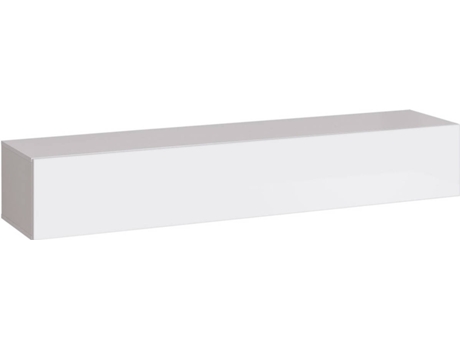 Mueble TV MÓVEIS BONITOS Berit (180x40x30 cm - Blanco - Melamina)