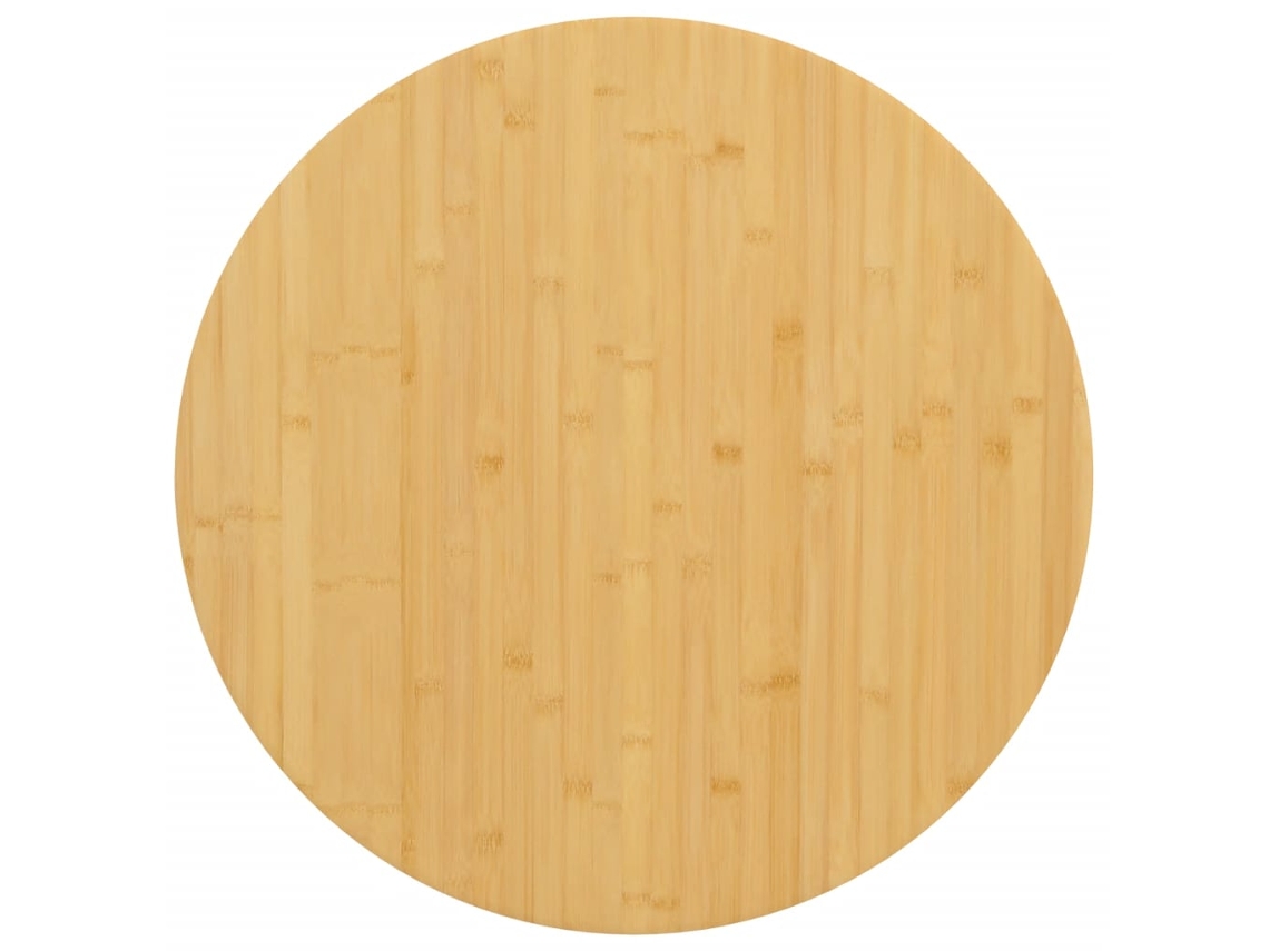 Tablero de mesa de bambú Ø60x1,5 cm