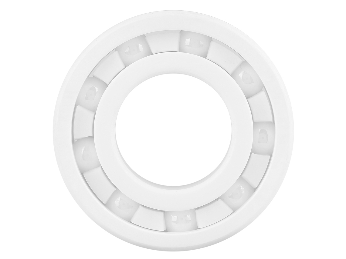 2026velora-rodamiento De Bola Cerámico Zro2 Miniatura 6206 Color Blanco 30mm X 62mm X 16mm