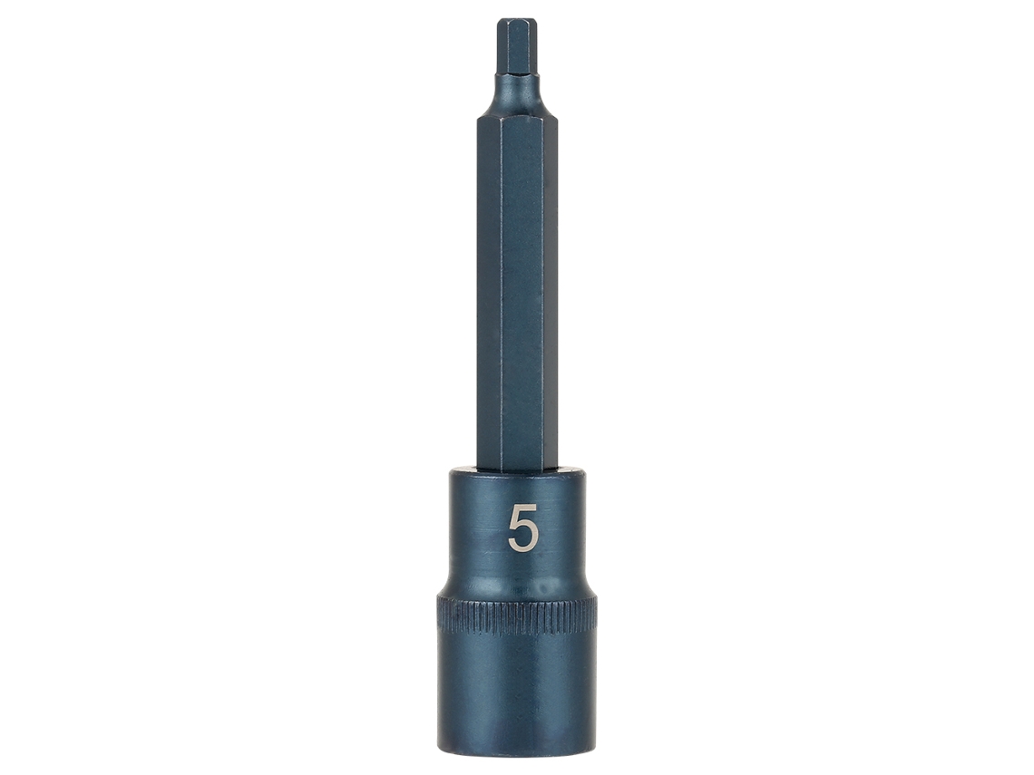 Adaptador De Soquete Hexagonal Para Parafusadeira Elétrica 1/2 100mm Ferramenta De Condução H5