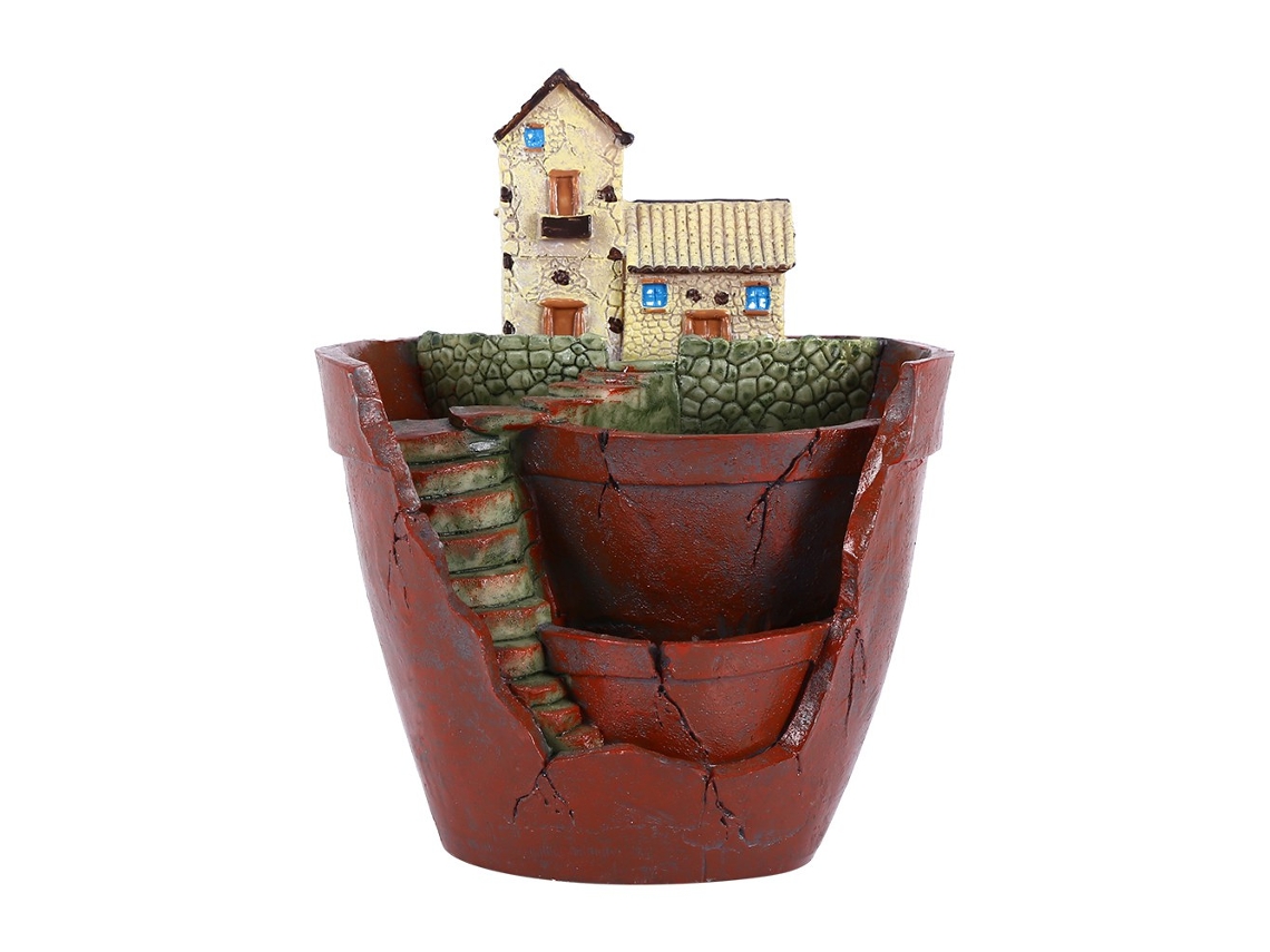 Maceta Colgante De Resina Para Suculentas, Bonsáis Y Decoración De Jardín - ¡novedad!