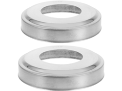 Cubiertas De Acero Inoxidable Para Escaleras De Piscinas Enterradas, Juego De 2