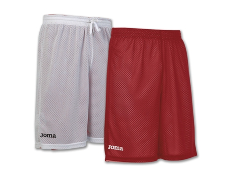 Pantalones Cortos para Hombre JOMA Corto Rookie Rojo para Baloncesto (Talla:L)
