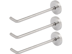 3 Piezas De Accesorios De Baño, Gancho Individual Redondo Para Colgar En La Pared, Para Toallas