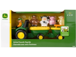John Deere Britains Oak Walkway con sonidos de animales