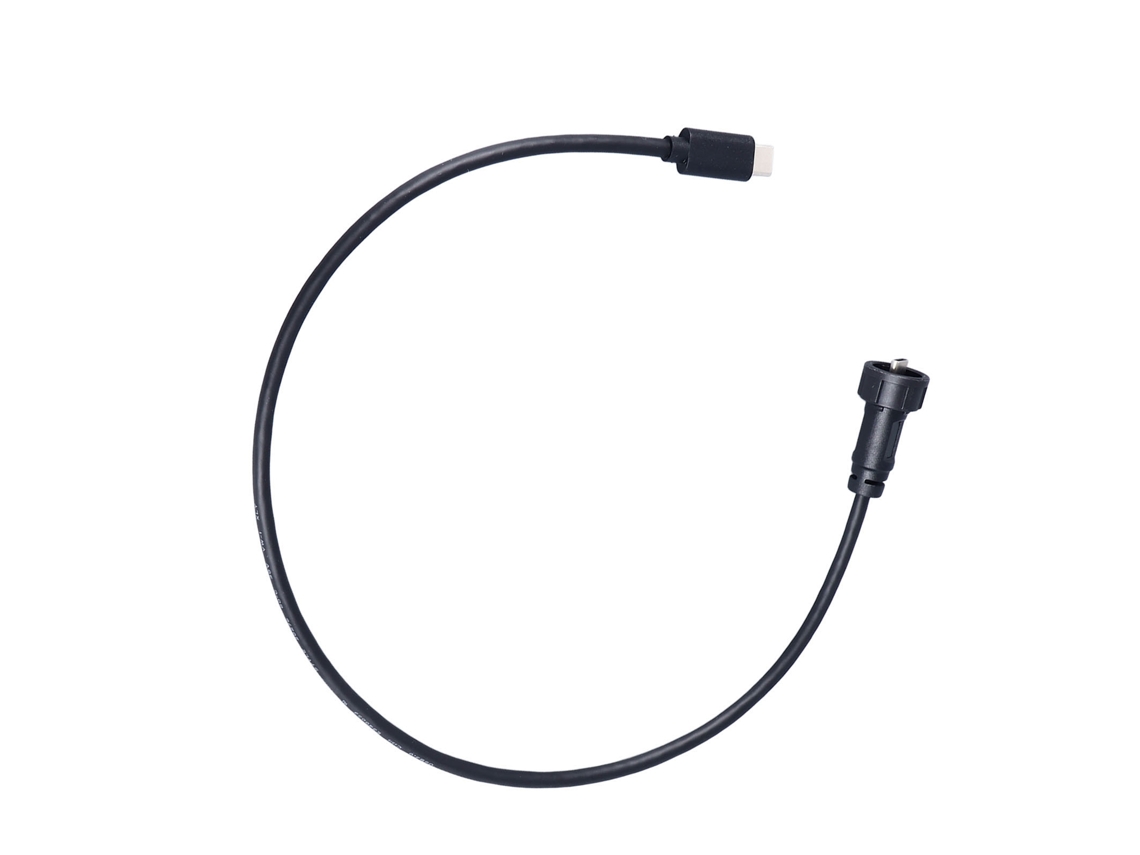 Cable USB 3.0 tipo C macho industrial resistente al agua