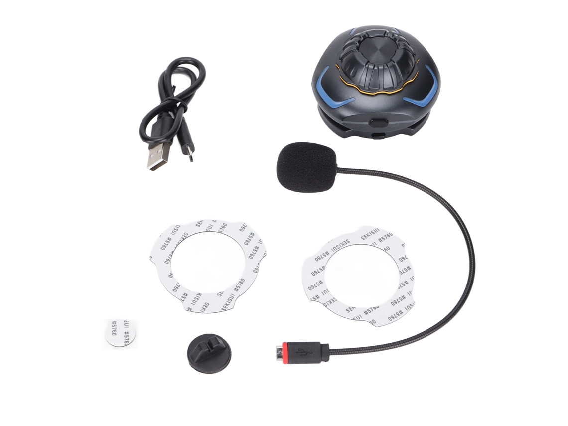Auriculares De Conducción Ósea Para Casco De Motocicleta Bluetooth 5.0 Estéreo Inalámbrico